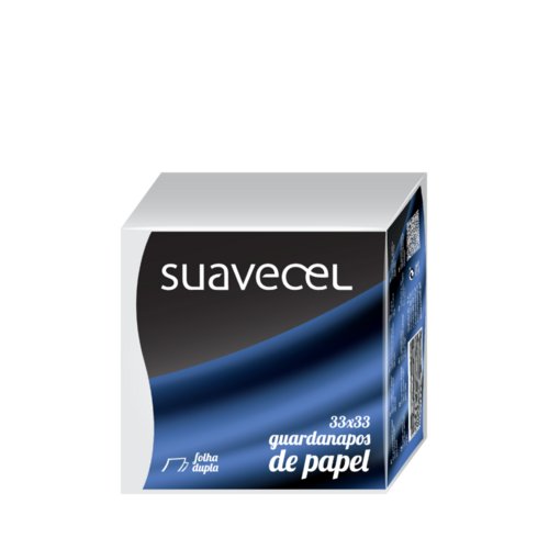 Guardanapos Suavecel Classic Folha Dupla 33x33