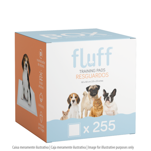 Pack Poupança Tapetes Educativos (Resguardos) Fluff 60x60 - 255 uni.