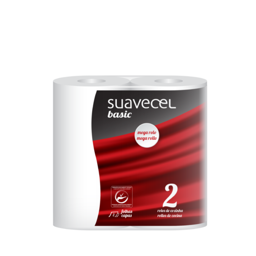 Suavecel - Basic Kitchen Roll 2=4 Rolls - 5604840900855
