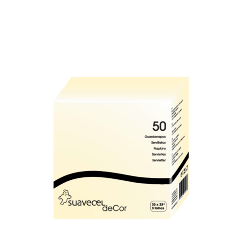 Suavecel - Serviettes Crema 33x33 - 5604840910236