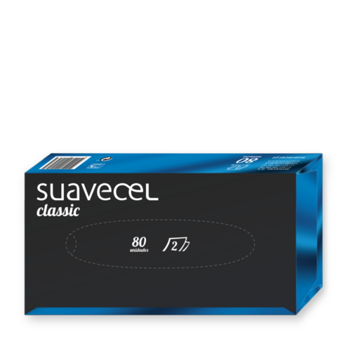 Suavecel - Pañuelos Faciales Classic 80 Unidades - 5604840900770