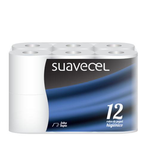 Suavecel - Papel Higiénico Classic 12 Rollos - 5604840900404