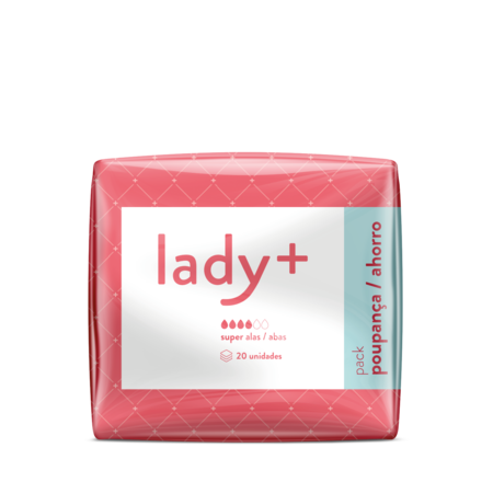 Lady+ Super Wings Sanitary Towels