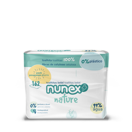 Lingettes Nunex Nature  Multipack