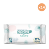 Lingettes Nunex Nature 99% Eau (14 packs)