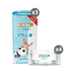 Pack Ahorro Nunex Dropline T4 c/ Toallitas Nature