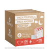 Pack Poupança Nunex Dropline T6 c/ Toalhitas Nature